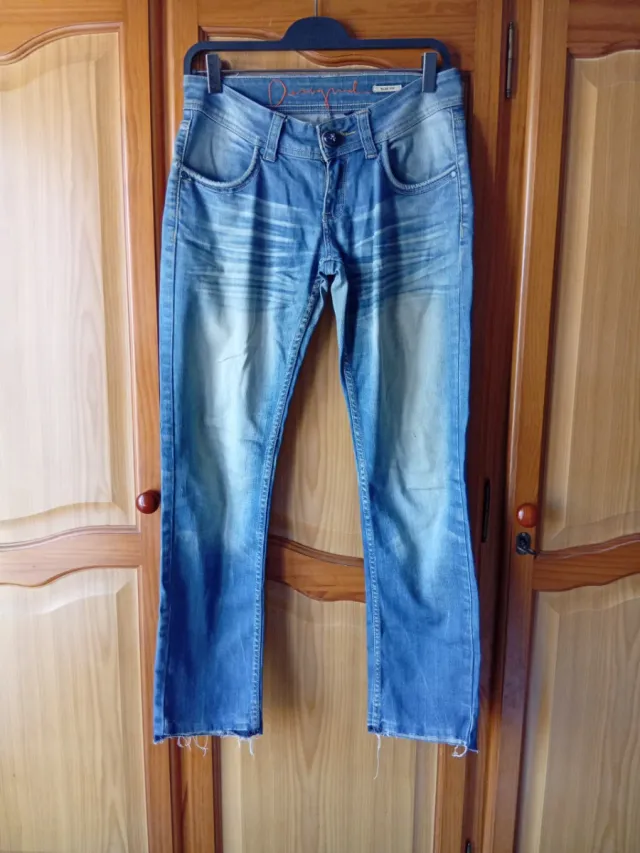 Vaqueros Desigual Azules Talla 28