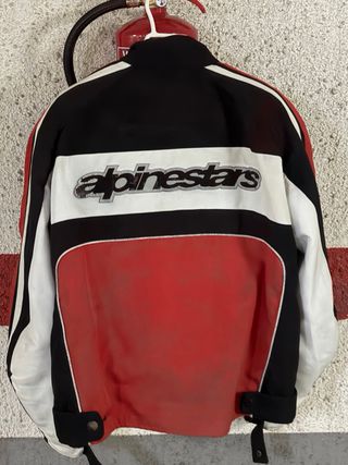 Chaqueta Moto Alpinestars Roja Negra Blanca