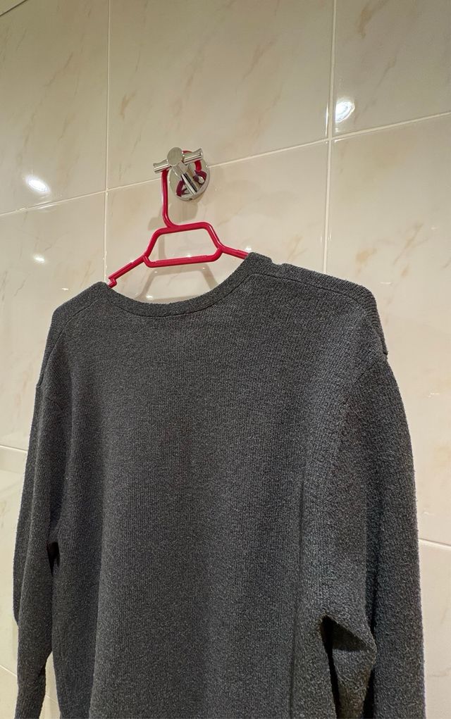 Cárdigan gris talla única