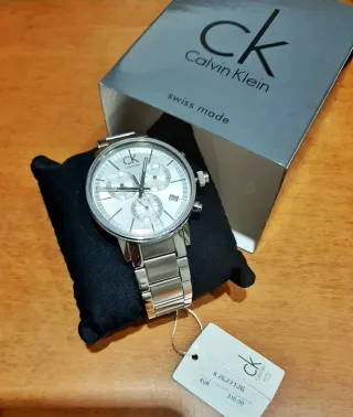 Reloj Calvin Klein K7627126 Plata/Blanco