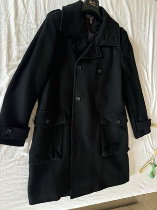 Cappotto uomo nero
