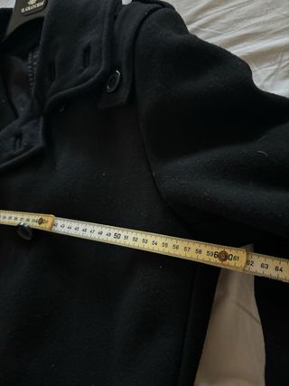 Cappotto uomo nero