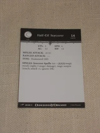 D&D Dragoneye #20 - Half-Elf Sorcerer