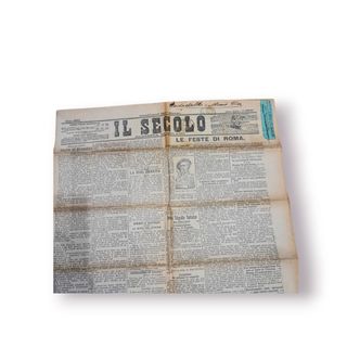 Jornal “Il Secolo” – Edição de 26/27 Setembro 1895