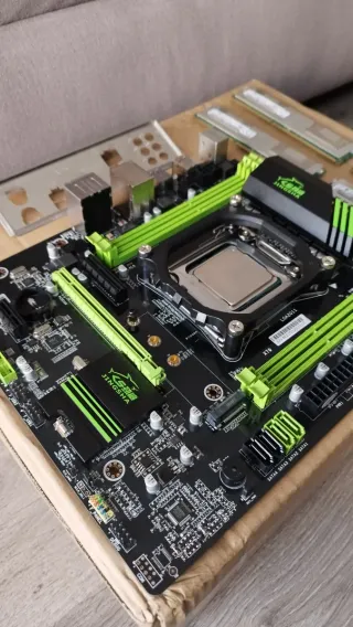 Placa Base JINGSHA LGA2011 + CPU E5-1620 v2 + 16GB