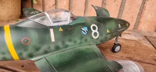 Maqueta avion Messerschmitt 262 1/32 montada