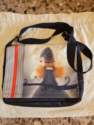 Bolso bandolera con dibujo