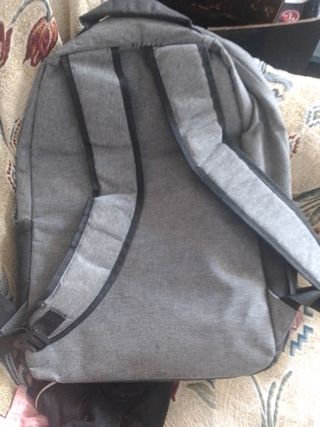Mochila Carcv Ecológica Gris y Negra