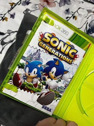 Caja Sonic Generations Xbox 360 SEGA