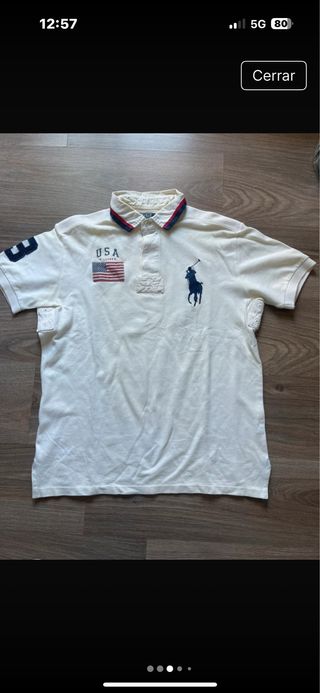 Camiseta Polo Ralph Lauren USA Vintage