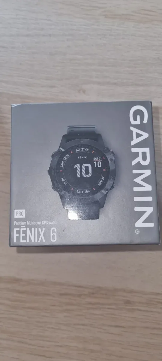 CAJA SOLO CAJA Garmin Fenix 6 Pro GPS Reloj Multi