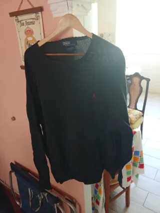 Jersey Polo Ralph Lauren Negro Talla XXL