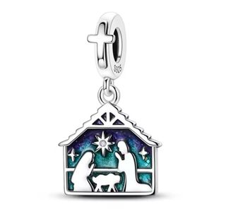 Charm Familia Casa Portal d Belén pulsera Pandora 