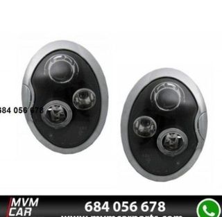 Faros delanteros Angel Eyes para Mini Cooper 2001-
