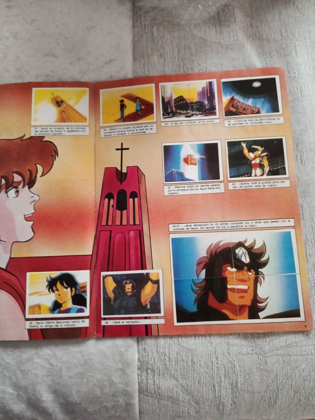 Ocasião Oferta Álbum Los Caballeros del Zodiaco Pa