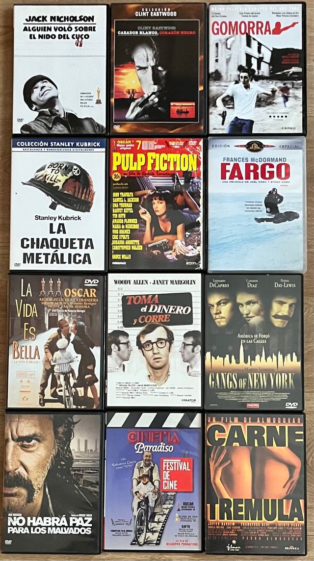 LOTTO 12 FILM DI SUCCESSO IN DVD