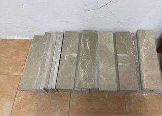 Rodapié de Mármol 30 piezas