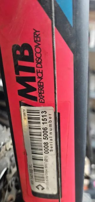 Bicicleta MTB Rockrider RR 340 XL