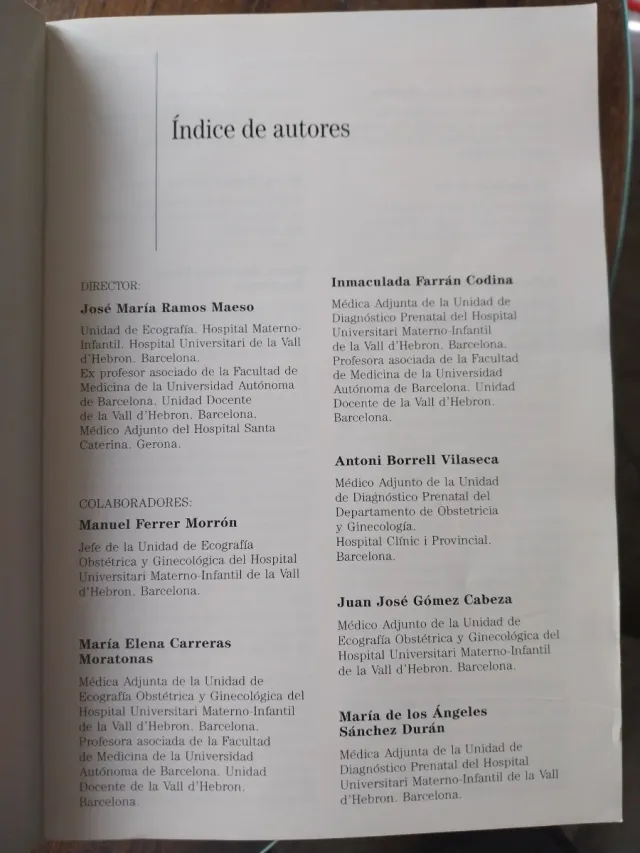 Ecografia obstétrica.