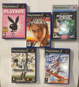 PlayStation 2 Nera con giochi e accessori
