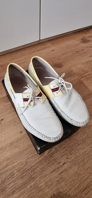 Mocassini Uomo Bianchi e Gialli Misura 43