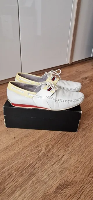 Mocassini Uomo Bianchi e Gialli Misura 43