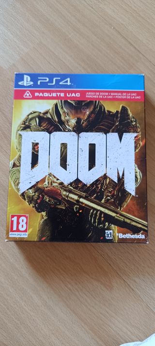 DOOM PS4 Paquete UAC Edición Coleccionista