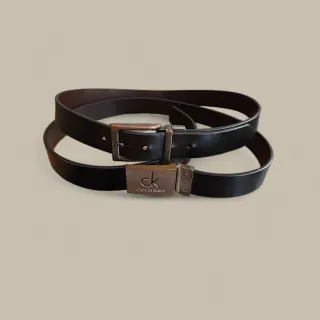 Set di 2 cinture in pelle