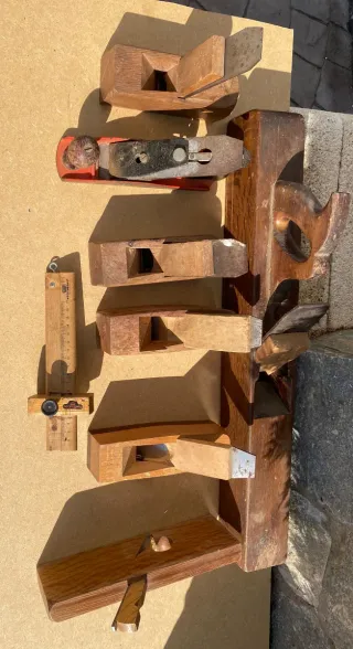 Cepillos de carpintero de madera