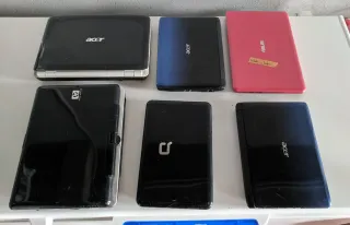 Lote de 6 ordenadores portátiles pequeños