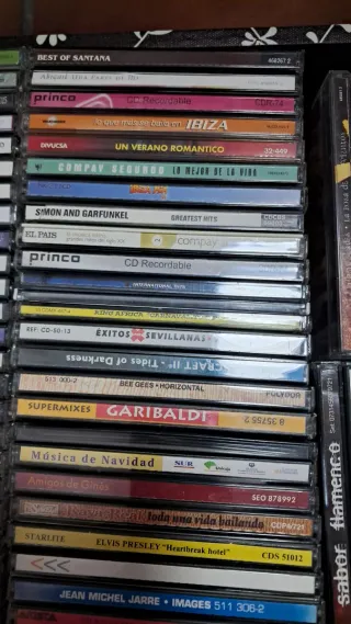 Lote CDs Variados: Pop, Flamenco, Latino