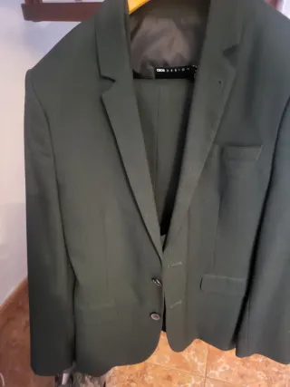 Traje ASOS DESIGN verde talla M