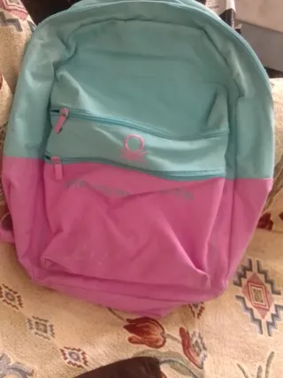 Mochila Benetton bicolor