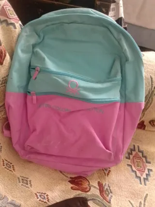 Mochila Benetton bicolor