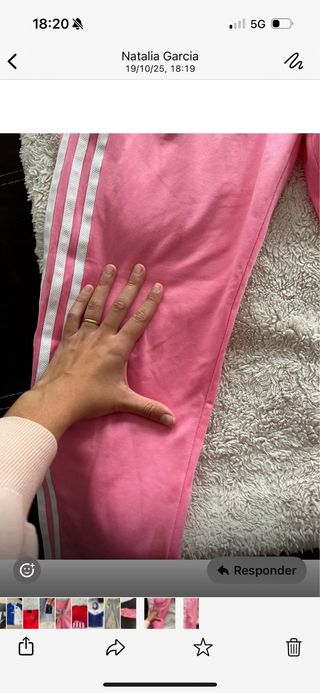 Chándal Adidas Rosa Talla L
13/14 niño