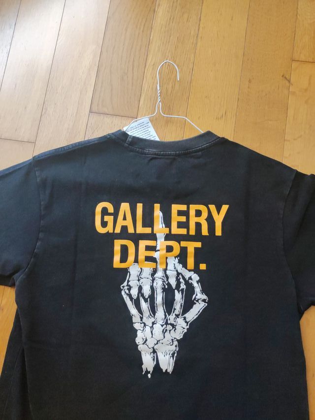 Maglietta Gallery Dept Nera nuova  con cartellino 