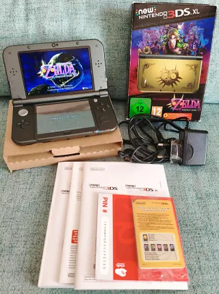 New Nintendo 3DS XL Edición Zelda Majora's Mask