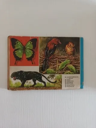 Álbum de Cromos Animales y Minerales