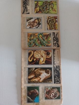 Álbum de Cromos Animales y Minerales