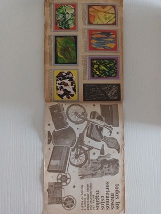 Álbum de Cromos Animales y Minerales