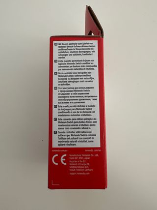 Joy-Con (R) Rojo Neón Nintendo Switch