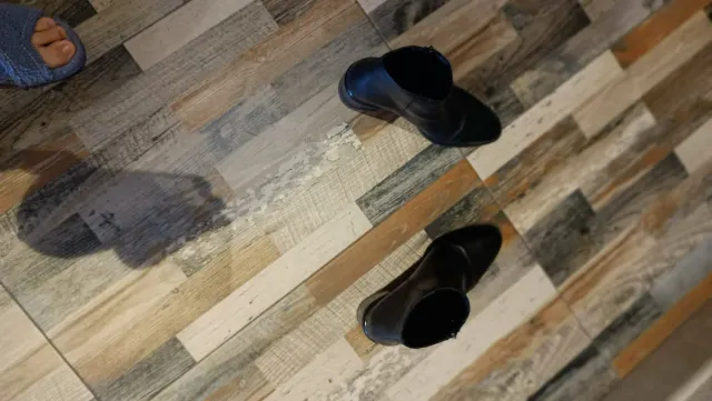 Botines negros mujer piel