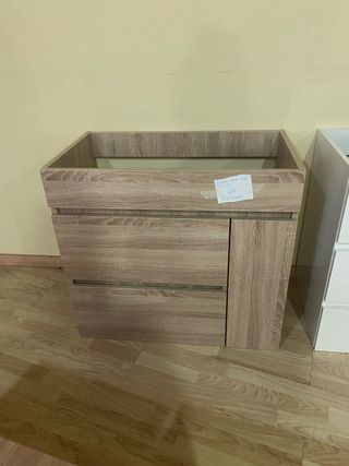 Mueble de baño sin lavabo