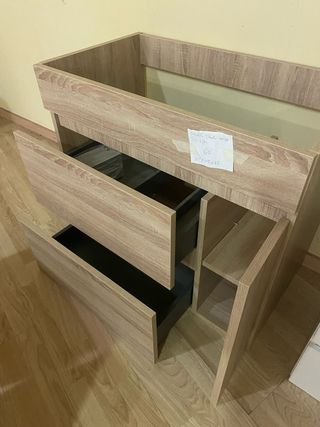 Mueble de baño sin lavabo