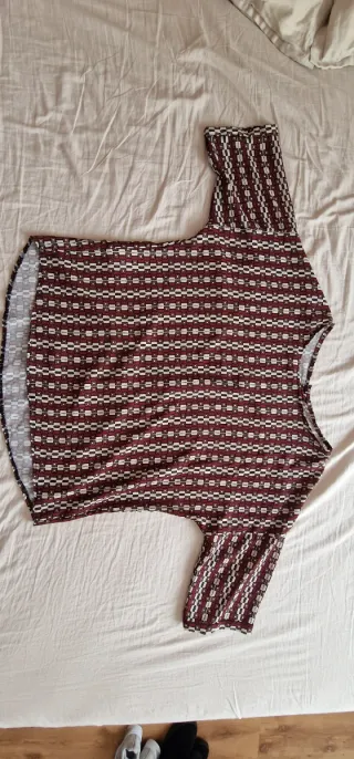 Camicetta donna fantasia geometrica