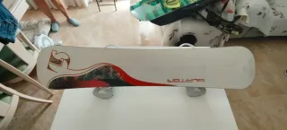 Tabla Snowboard con Fijaciones