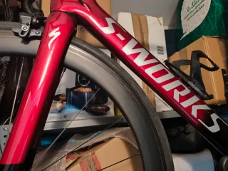 Bicicleta de carretera S-Works Venge  Roja y Negra