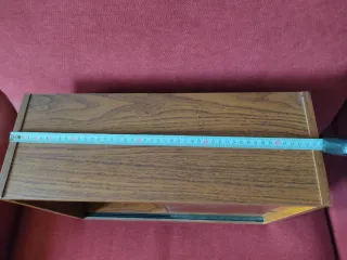 Dos vitrinas madera y cristal coleccionismo