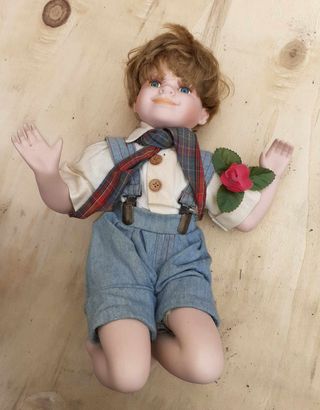 2 Bambole in Ceramica