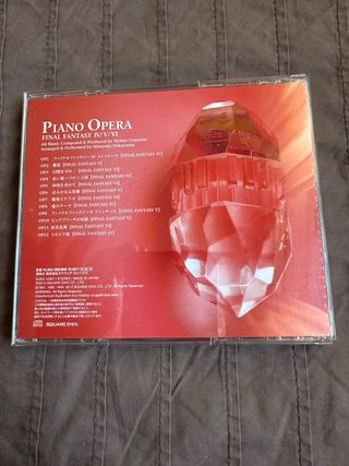 HAGO ENVIOS Final Fantasy Piano Opera IV V VI CD